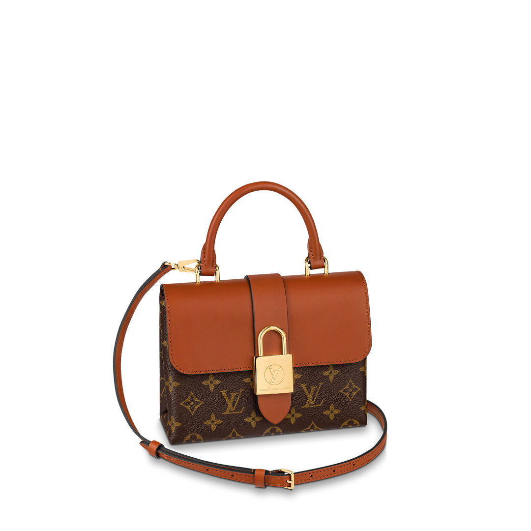 Louis Vuitton LOCKY BB Epi Leather Shoudler Bag M44654 Caramel Brown